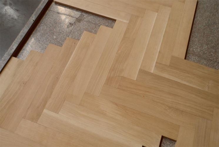 Esempio di parquet a incastro