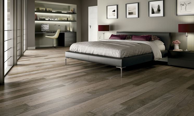 Esempio di parquet flottante