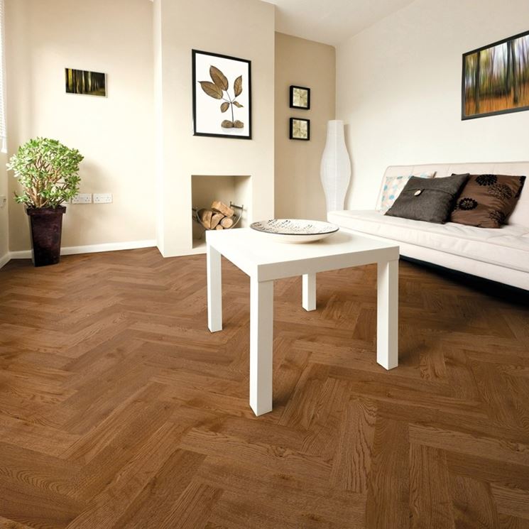 Parquet laminato moderno