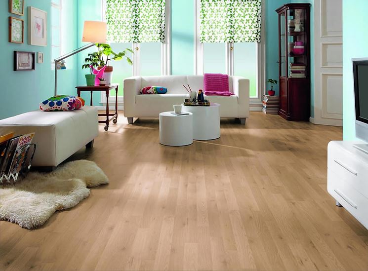 Pavimento interno in parquet