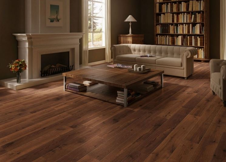 Pavimento in laminato piastrelle per casa posare pavimenti in ... Soggiorno Pavimento creativo