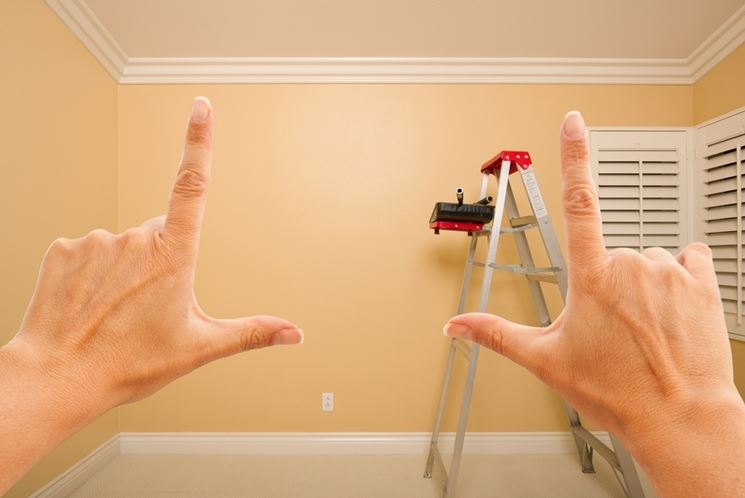 Come si prepara una parete da pitturare. pittura sabbiata la with ... Come si prepara una parete da pitturare