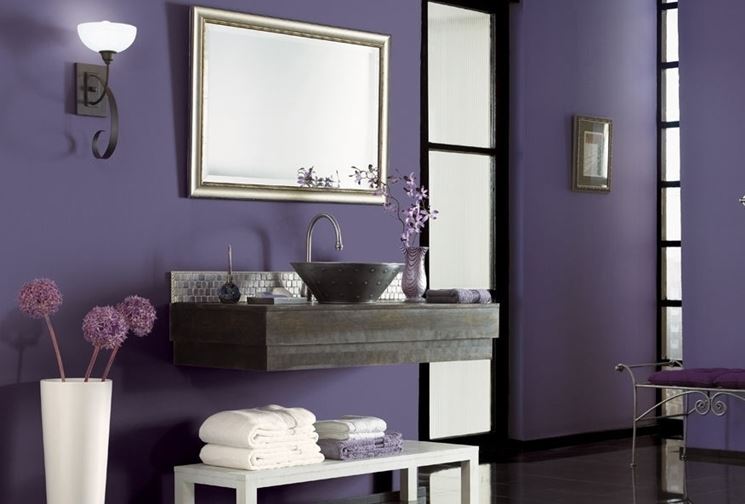 Bagno pitturato vernice acqua