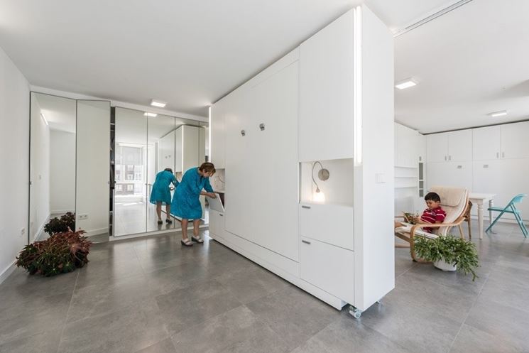 Pareti divisorie casa