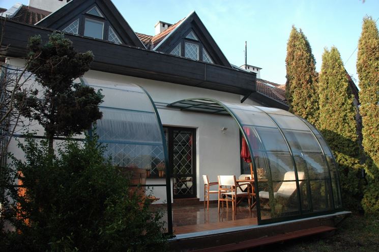 Coperture in per terrazzi. excellent copertura esterna per terrazzi ... Coperture per terrazzi in vetro