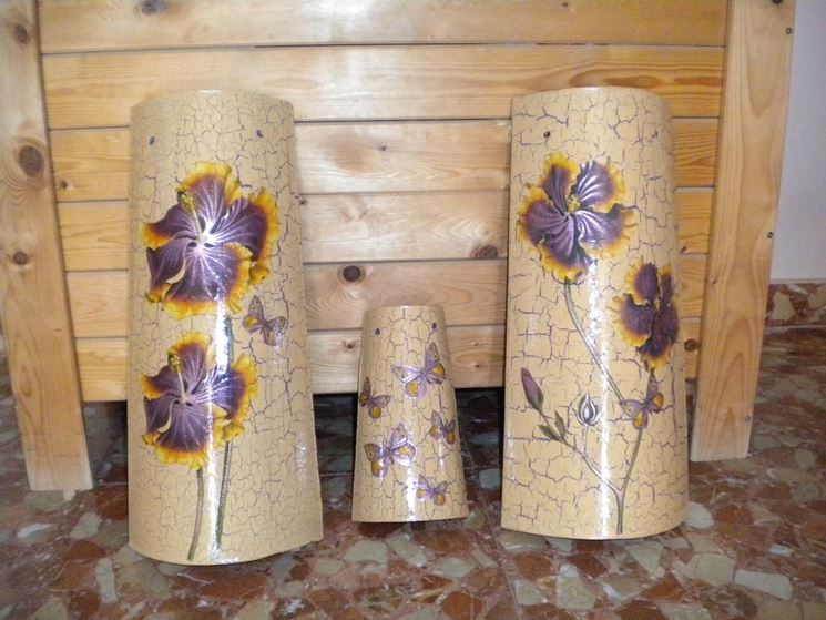 Decoupage su tegole